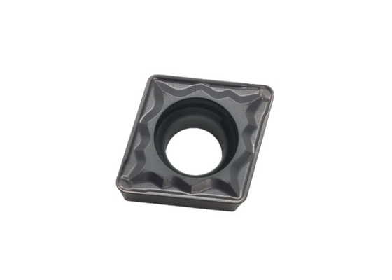 La commande numérique par ordinateur de carbure de tungstène tournant des insertions usine la couleur de noir de CCMT09T308-HMP