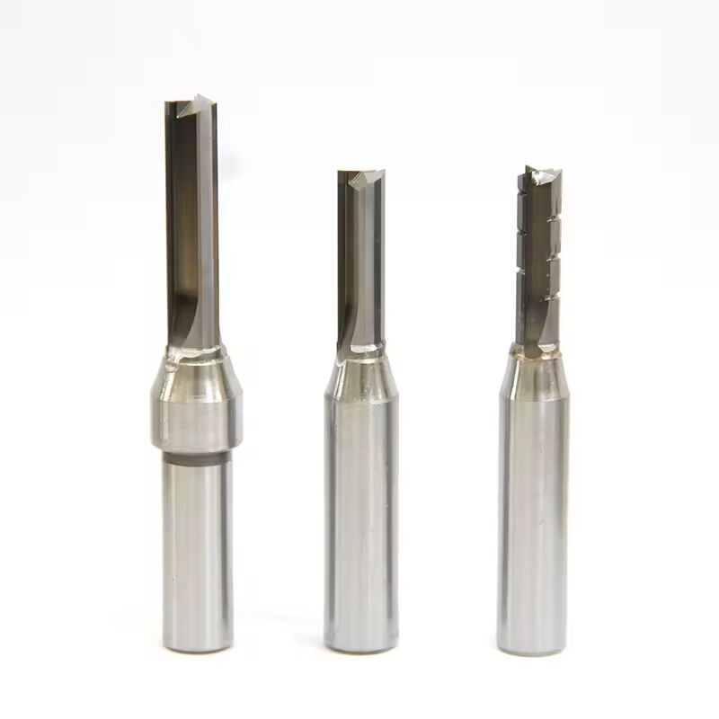 TCT 2/3 Flute Straight Bit Tungsten Carbide Milling Cutter Without Teeth Solid Carbide