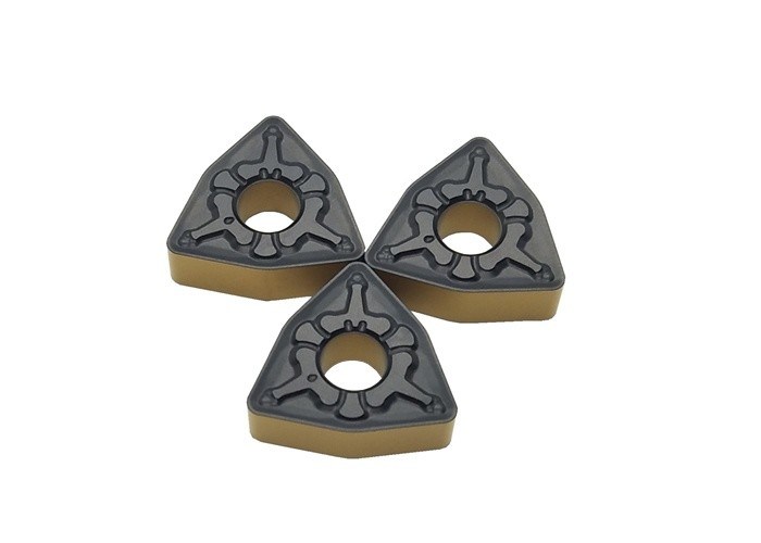 La CVD enduisant le carbure de commande numérique par ordinateur insère la couleur de double de WNMG080412-TM