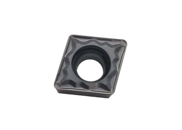La commande numérique par ordinateur de carbure de tungstène tournant des insertions usine la couleur de noir de CCMT09T308-HMP