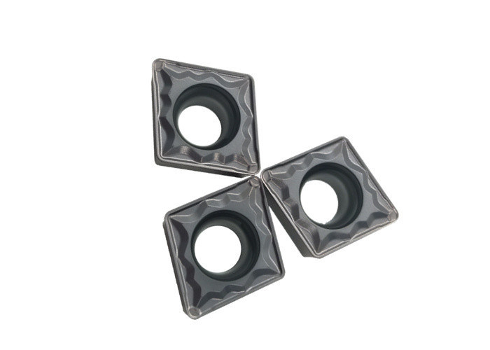 La commande numérique par ordinateur de carbure de tungstène tournant des insertions usine la couleur de noir de CCMT09T308-HMP