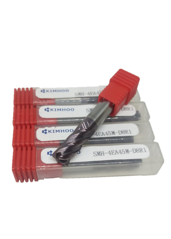 Fraise en bout solide de KIMHOO SMH-4EA45M-D8R1, produits de carbure de tungstène