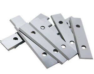 Couteaux réversibles de CTT Planer de couleur de travail du bois de carbure de lame argentée d'insertions